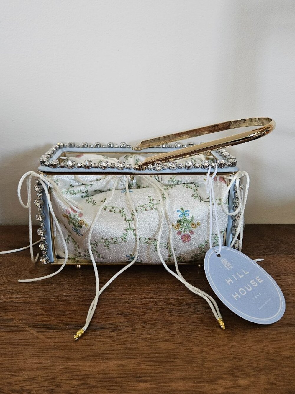 Hill House Jewelbox Handbag in Pastel Trellis - Rare/HTF Unreleased Sample - Picture 3 of 9